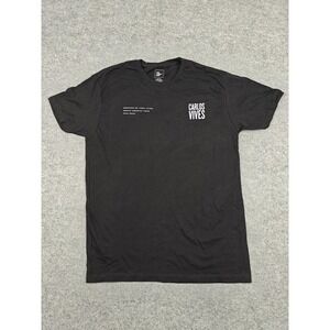 The Thread‎ Shop Shirt Mens Large Black Carlos Vives 2021/2022 Tour Graphic Tee